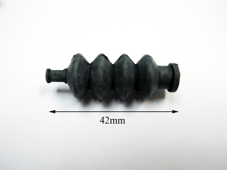 (image for) Waterproof Push Rod Rubber Seal Bellow 42mm Long x 10 pcs