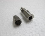 (image for) Flex Collet for 6mm Un-Thread Motor Shaft to 3/16" Cable Shaft