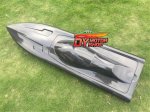 (image for) RC Gasoline Carbon Fiber boat Hull 1350mm 53" for 26cc Gas Boat