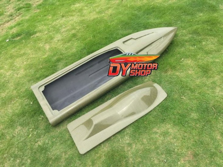 (image for) RC Gasoline Kevlar / Carbon boat Hull 1350mm for 26cc Gas Boat