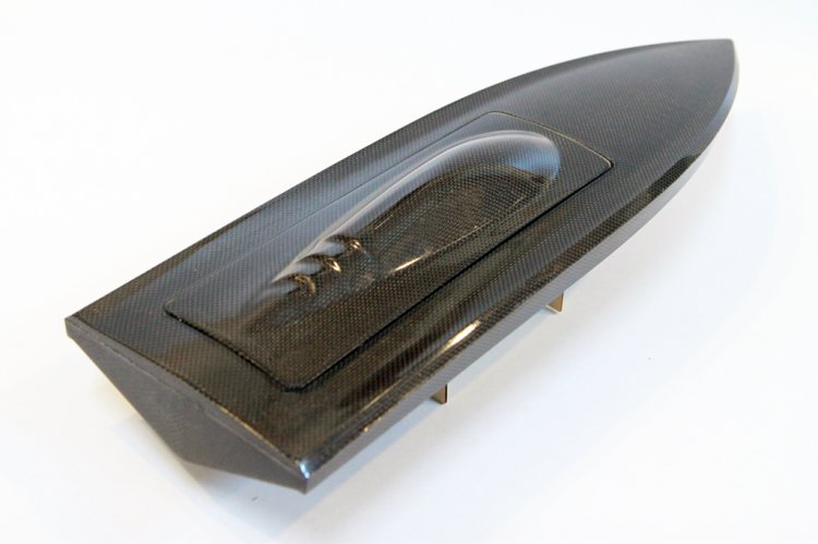 (image for) 650mm (25-1/2") Carbon Fiber Mono Deep V Hull