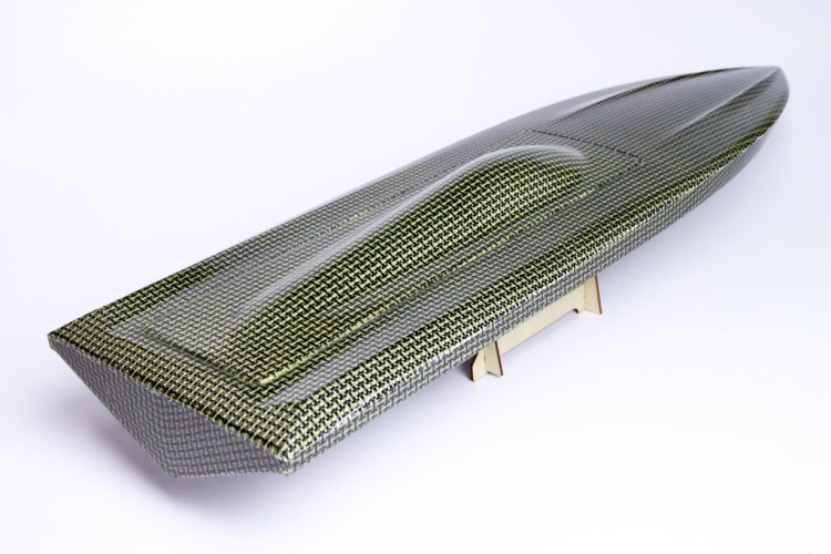 (image for) 850mm (33 1/2") Kevlar / Carbon Composite Mono Deep V Hull