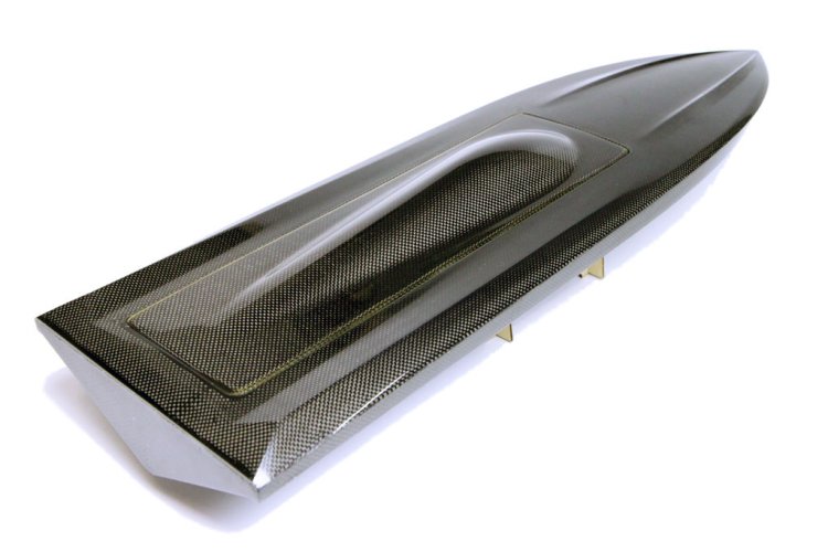 (image for) 850mm (33 1/2") Carbon Fiber Mono Deep V Hull