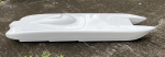 (image for) 980mm (39-1/2") Painted White Carbon Fiber Catamaran Hull Zonda