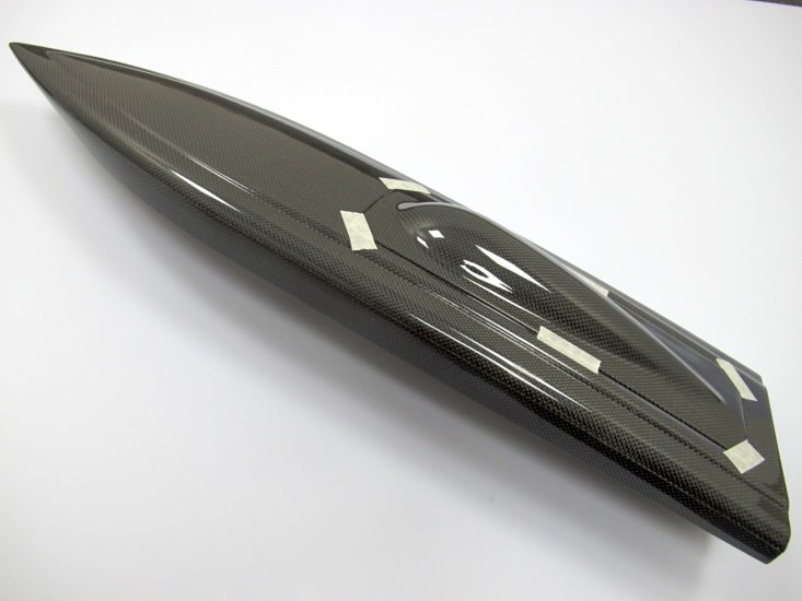 (image for) 750mm (29-1/2") Carbon Fiber Mono Deep V Hull