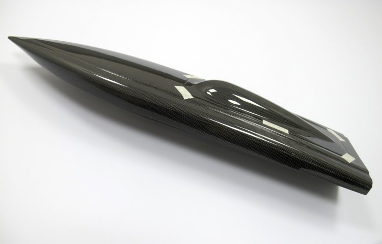 (image for) 750mm (29-1/2") Carbon Fiber Mono Deep V Hull