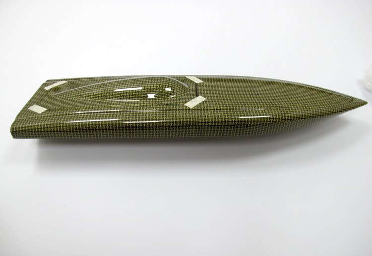 (image for) 750mm (29.5") Kevlar / Carbon Mono Deep V Boat Hull