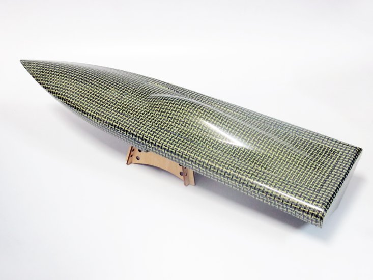 (image for) 650mm (25-1/2") Kevlar / Carbon Composite Mono One Hull