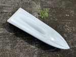 (image for) 850mm (33 1/2") Painted White Carbon Fiber Mono Deep V Hull