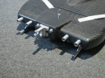 (image for) Zonda 38-1/2" Carbon Fiber Catamaran Hull Hardware & Electronics