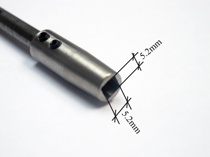 (image for) Stainless Steel Ferrule with Stainless Steel Propeller Shaft