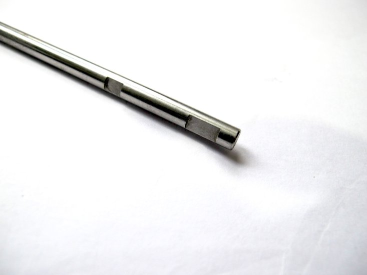 (image for) Stainless Steel 3/16" prop shaft for square end flexible cable