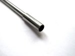 (image for) Stainless Steel 3/16" shaft threaded for square end flex cable