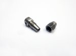 (image for) Flex Collet for 1/8" Un-Thread Motor Shaft to 4mm Cable Shaft