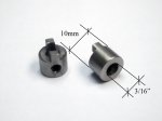 (image for) 3/16" (4.76mm) Stainless Steel Drive Dog x 1 Unit