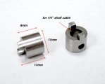 (image for) 1/4" (6.35mm) Stainless Steel Drive Dog x 1 Units