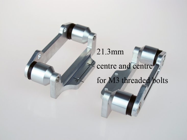 (image for) Aluminum Engine Mount for .21 - .28 RC Nitro Engine