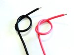 (image for) 14 AWG Silicone Wire Cable Heatproof Red 1 meter Black 1 meter