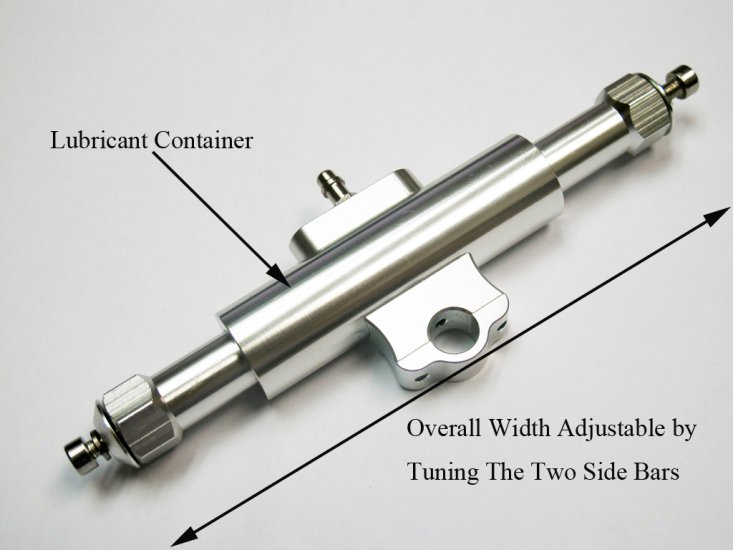 (image for) Aluminum T-bar with Lubricant Container for 1/4" Shaft