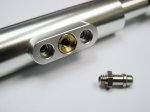 (image for) Aluminum T-bar with Lubricant Container for 1/4" Shaft