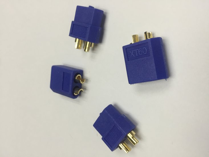 (image for) 5 pairs XT60 Gold Connector Plug M/F for RC Battery