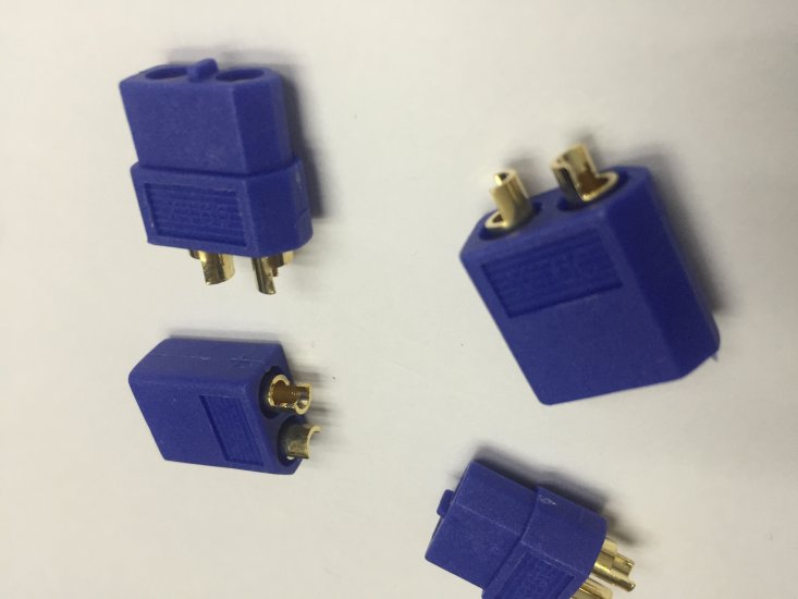 (image for) 5 pairs XT60 Gold Connector Plug M/F for RC Battery