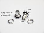 (image for) Waterproof Push Rod Seal Bellow 42mm with Aluminum Fitting x 2