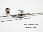 (image for) Stainless Steel Push Rod Connector / Coupler x 2 unit