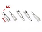 (image for) Pushrod Clevis M2 Threaded L:23mm / M3 Threaded L:25mm x 5 unit