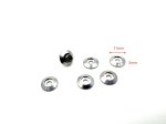 (image for) M3 Cone Cup Washers Anodized Aluminum Alloy Screw Gasket Countersunk Washers (Silver)