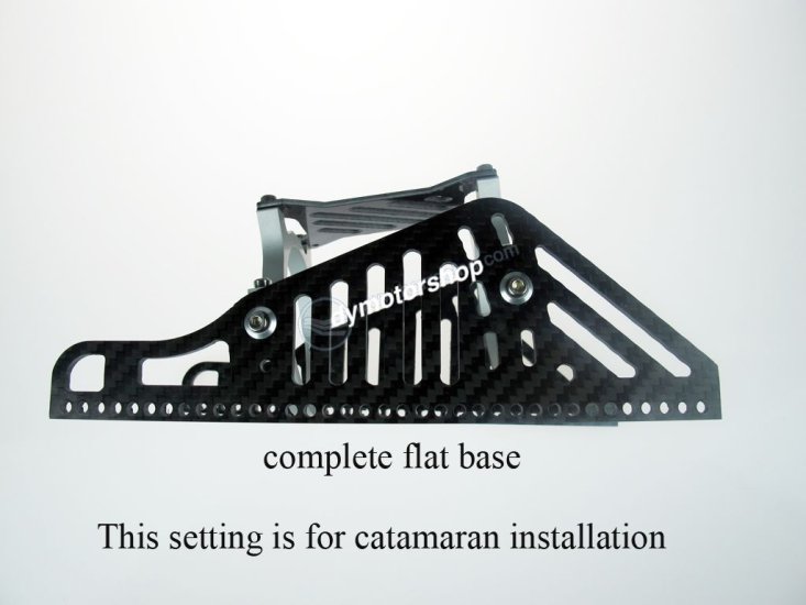 (image for) Carbon Fiber Motor Mount Stand For 56mm Series Brushless Motor