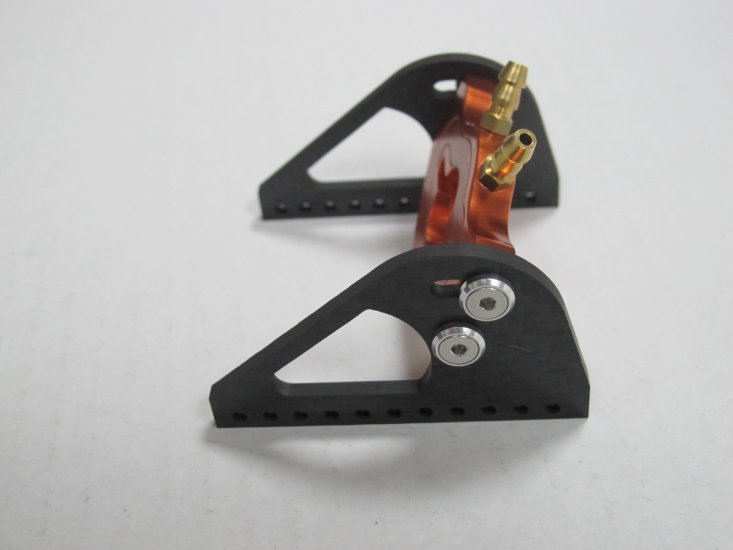 (image for) Aluminum watercool motor mount Carbon Fiber for B28 B36 Motor