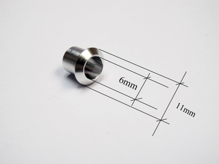 (image for) 4, 4.8, 6, 6.8, 7.2, 8 mm ID Bulkhead Fitting for Water Tubing