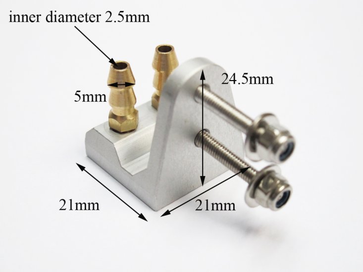 (image for) Aluminum Dual Water Pickup Transom Mounting Type