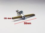 (image for) Aluminum Water Pickup Transom Mounting Type OD 4mm