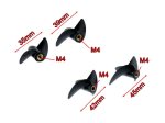 (image for) Nylon 2 Bladed Propeller M4 threaded 35mm 39mm 42mm 45mm