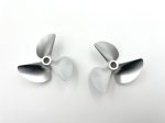 (image for) 6214 Left & Right Propeller 3 Blade 58mm Cast Aluminum for 1/4" Shaft