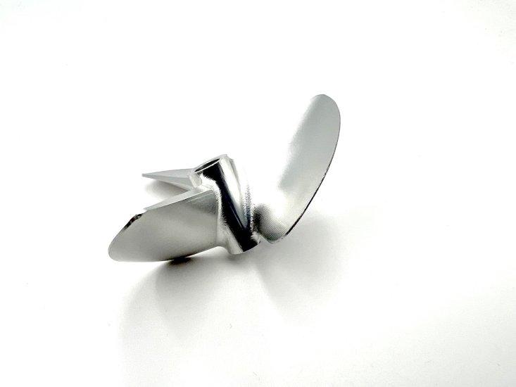 (image for) 6214 Left & Right Propeller 3 Blade 58mm Cast Aluminum for 1/4" Shaft