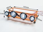 (image for) 1:10 Scale Full Metal Roof Rack with LED Lighting