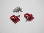 (image for) 1:10 Scale Alloy Hitch Tow Shuckle x 2 Units Red / Black