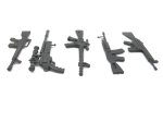 (image for) 1:10 Scale ABS Machine Guns 5 Pack S-Type