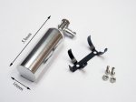 (image for) 1:10 Scale Alloy Fire Extinguisher Silver 53mm with Metal Mount