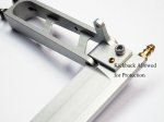 (image for) Aluminum Rudder (92mm Blade Height) for Fast Electirc Boat