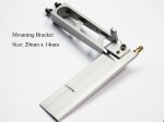 (image for) Aluminum Rudder (92mm Blade Height) for Fast Electirc Boat