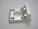 (image for) Aluminum Rudder Transom Bracket L shaped for Rudder parts