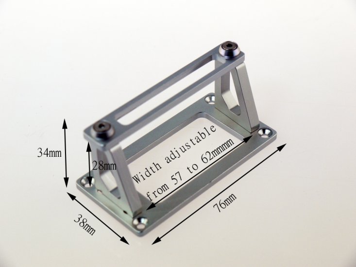 (image for) Easy Released Aluminum Servo Mount for Standard Size Servo