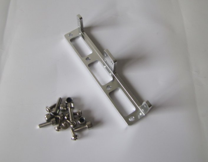 (image for) L Shaped Aluminum Dual Servo Mount for Standard Size Servo