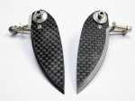 (image for) 66mm Carbon Fiber Turn Fins x 1 Pair