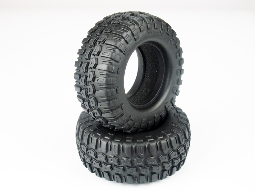 (image for) 4 pcs 90mm OD Tire Set with Foam Inserted for 1.9" DY1020212D