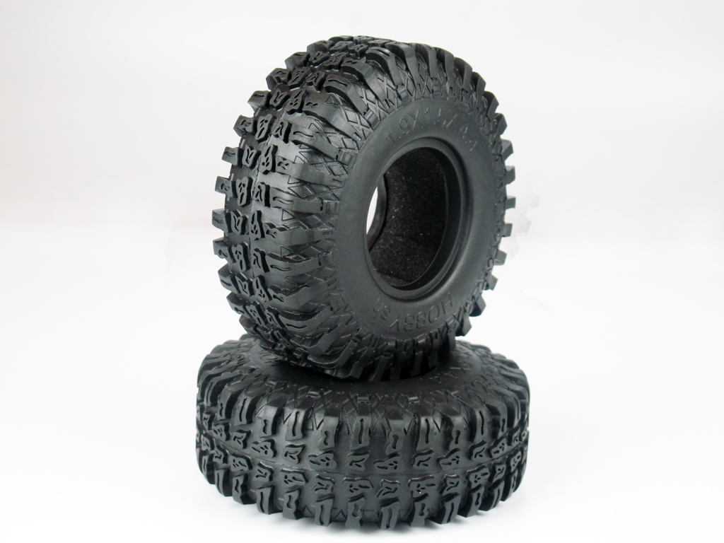 (image for) 4 pcs 112mm OD Tire Set with Foam Inserted for 1.9 Rim DY1020222